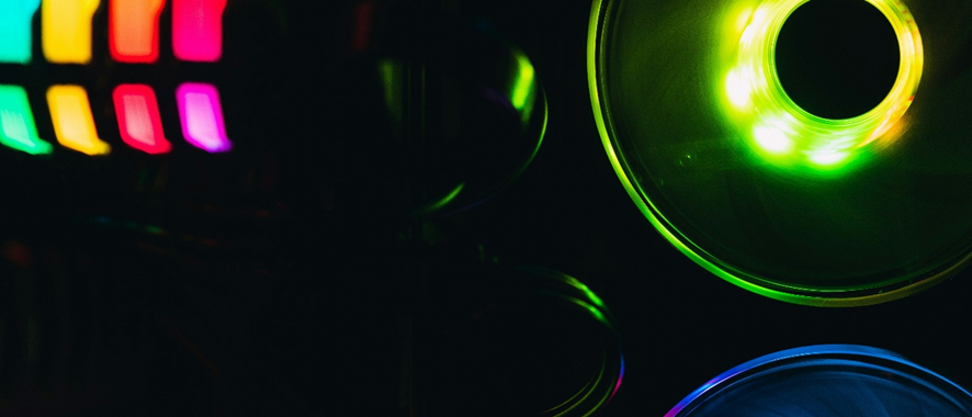 Luces de neón.