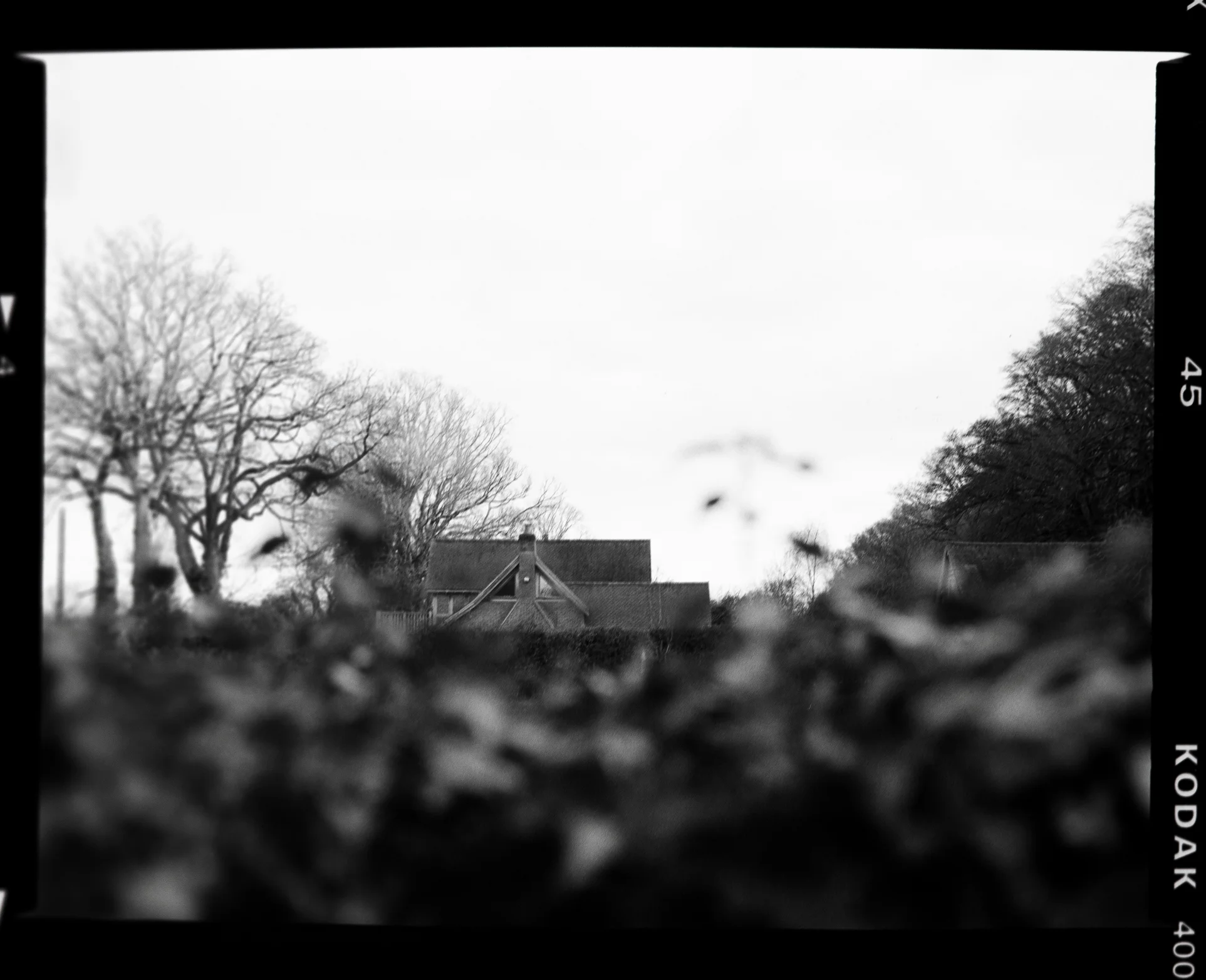 Vista de la casa victoriana.