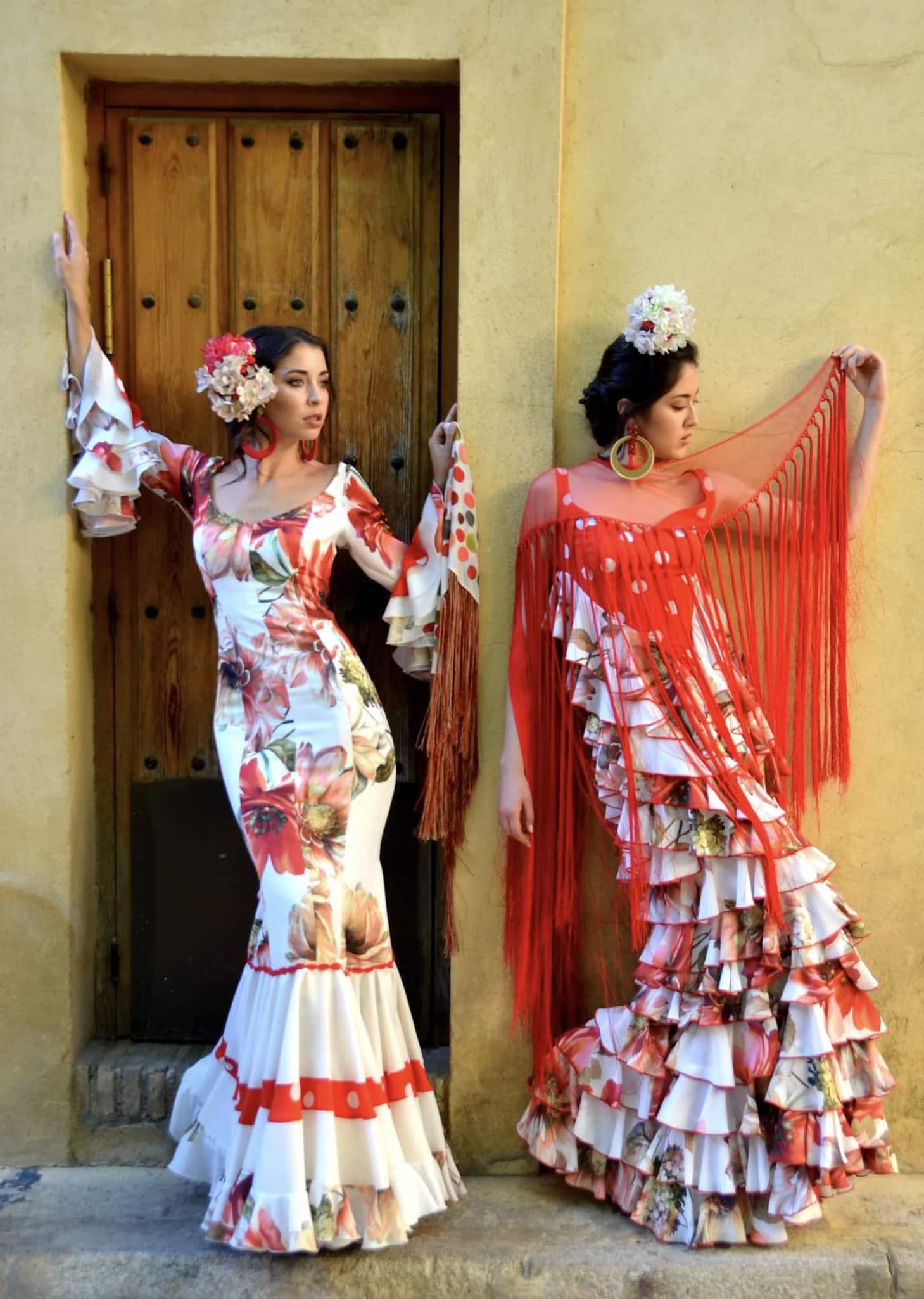 trajes de flamenca angeles verano