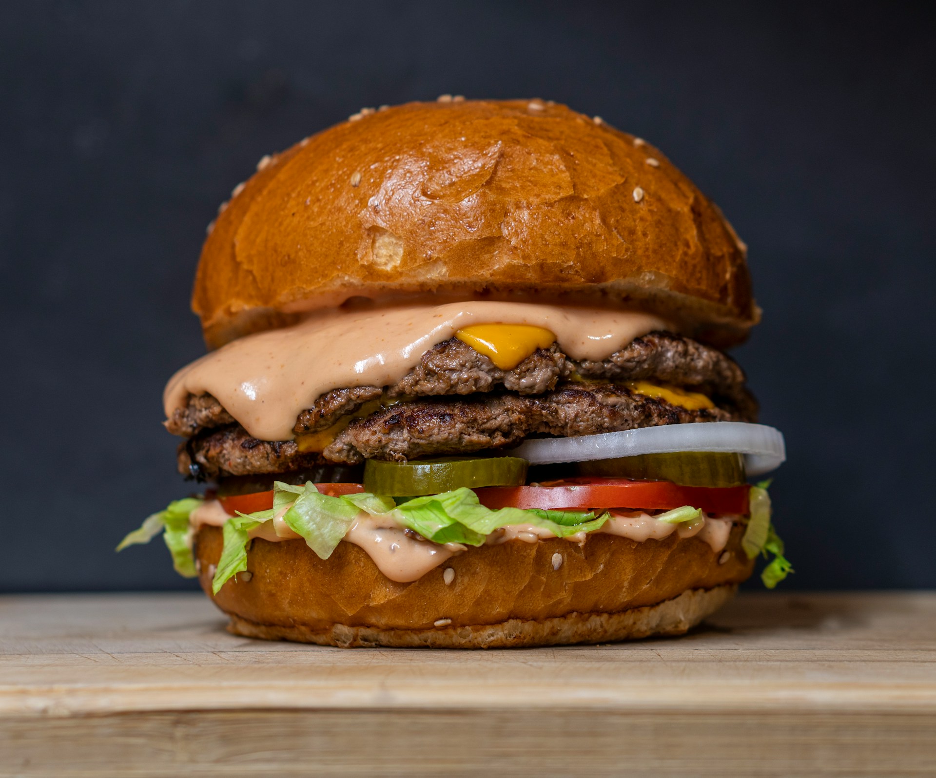 hamburguesa tradicional