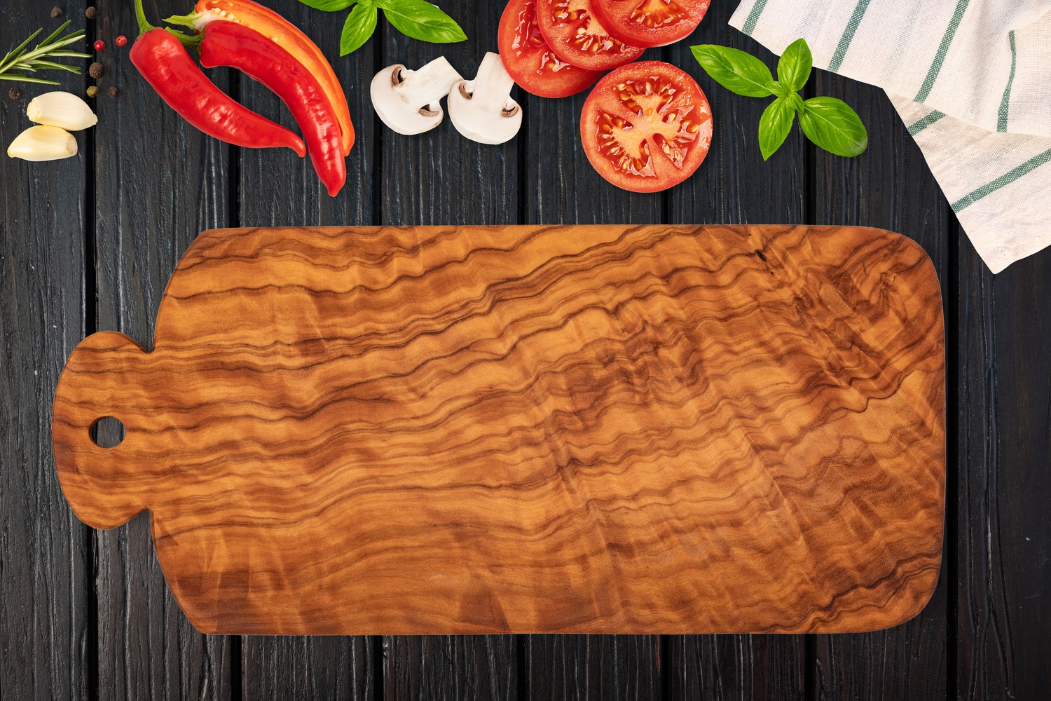 tabla de cortar madera