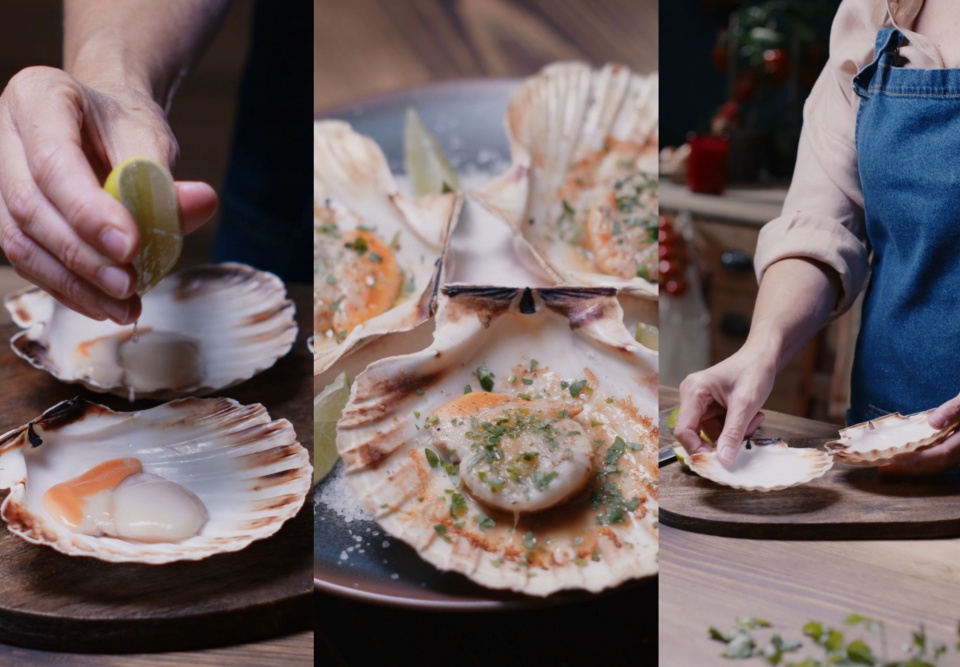 Vieiras a la parmesana: el manjar más Atlántico para tus cenas de Navidad