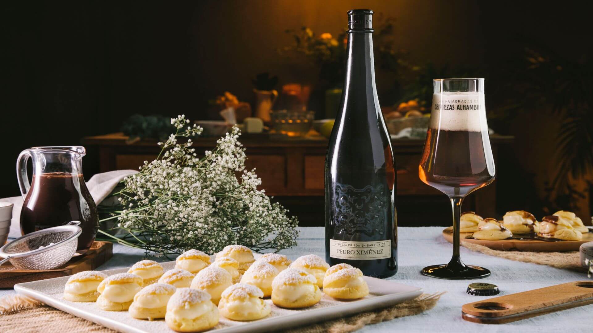 Profiteroles de crema al estilo tradicional: larga vida a los clásicos atemporales