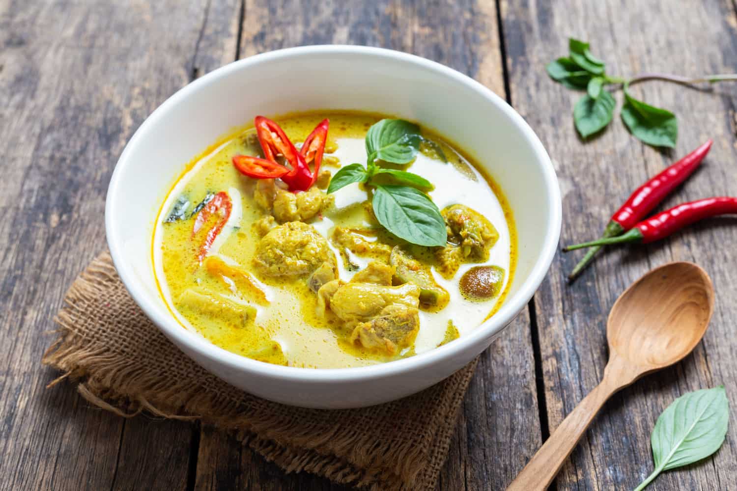 Curry del sudeste asiático