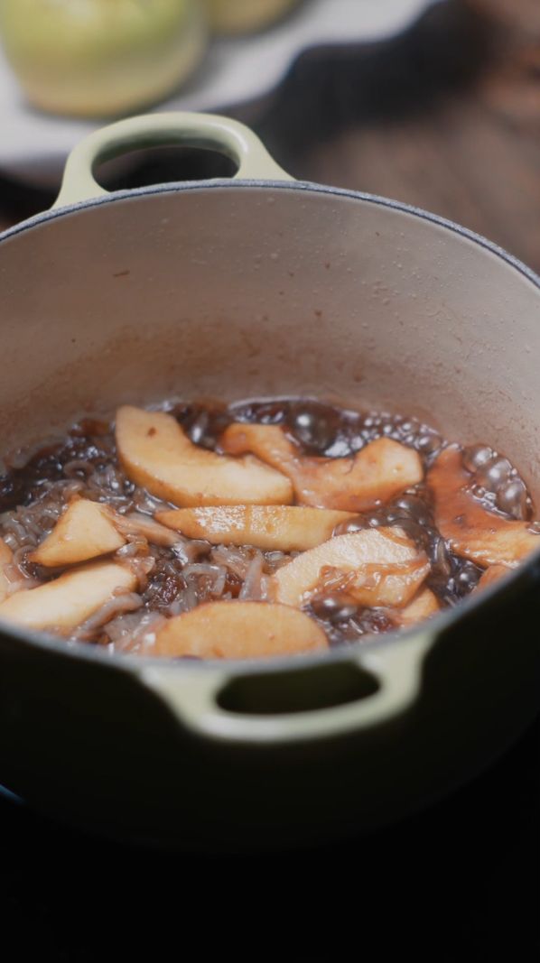 Magret de pato con chutney de manzana y pasas: un asado para los que celebran