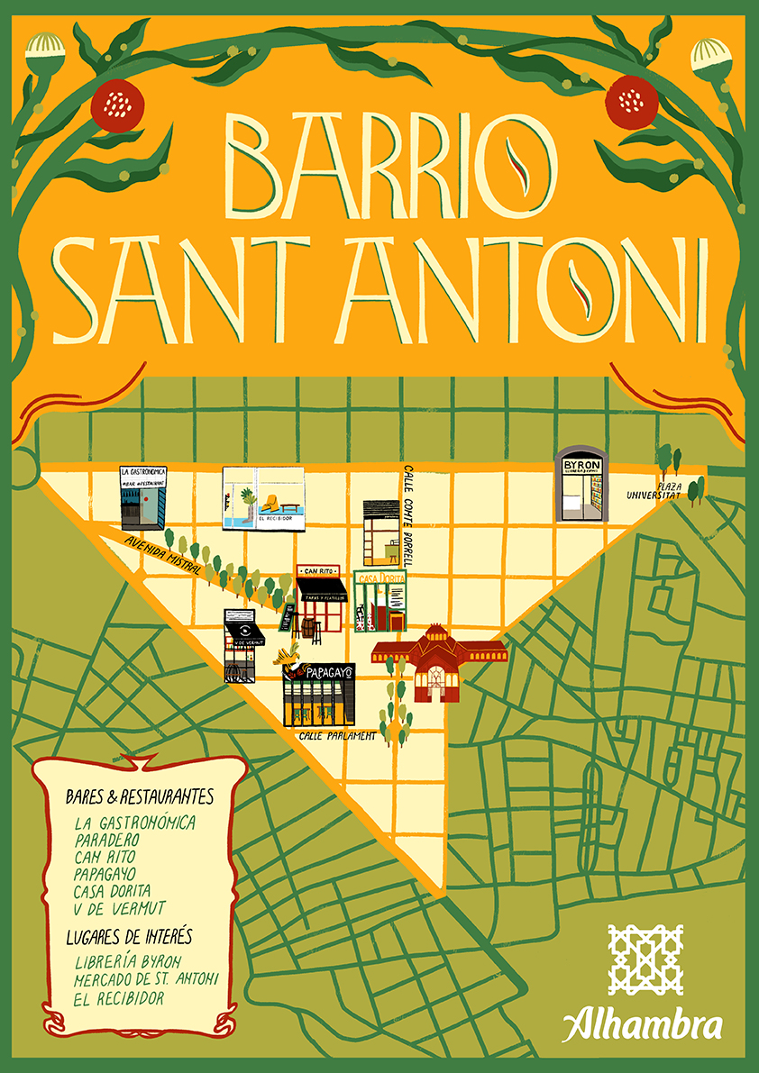 Sant Antoni, el barrio más hipster y foodie de Barcelona