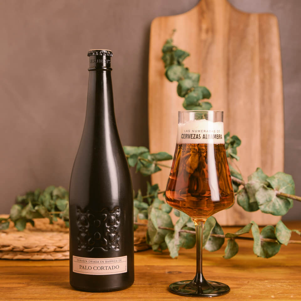 Alhambra Numerada de Palo Cortado - La Brújula - Cervezas Alhambra