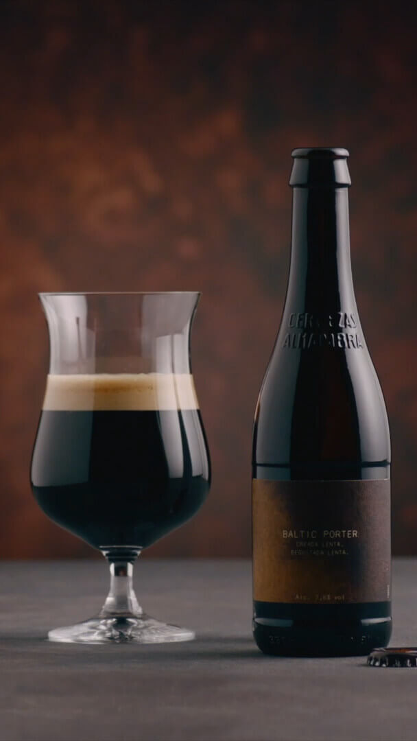 Cerveza Baltic Porter - Cervezas Alhambra