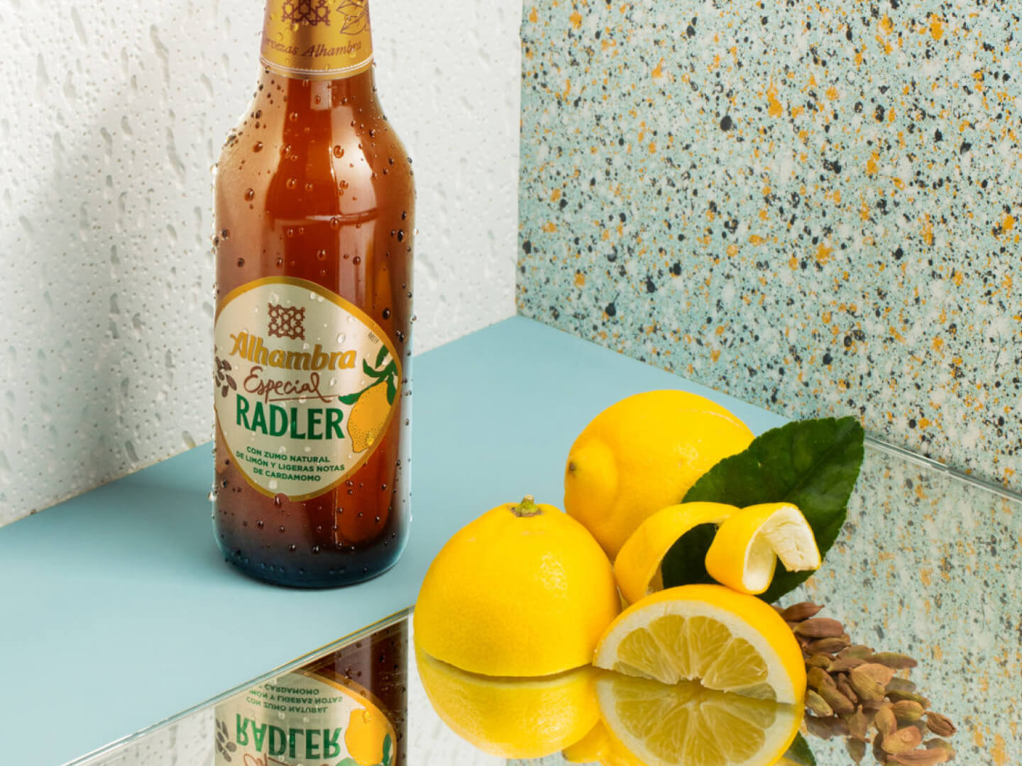 Alhambra Radler con limón