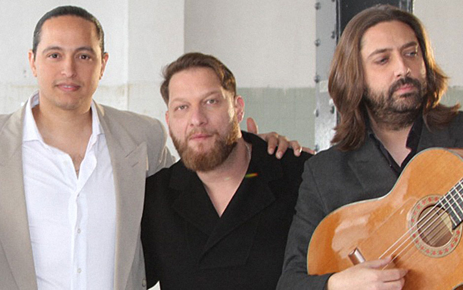 Saul Quirós, Antonio Cortés y Juan Carmona