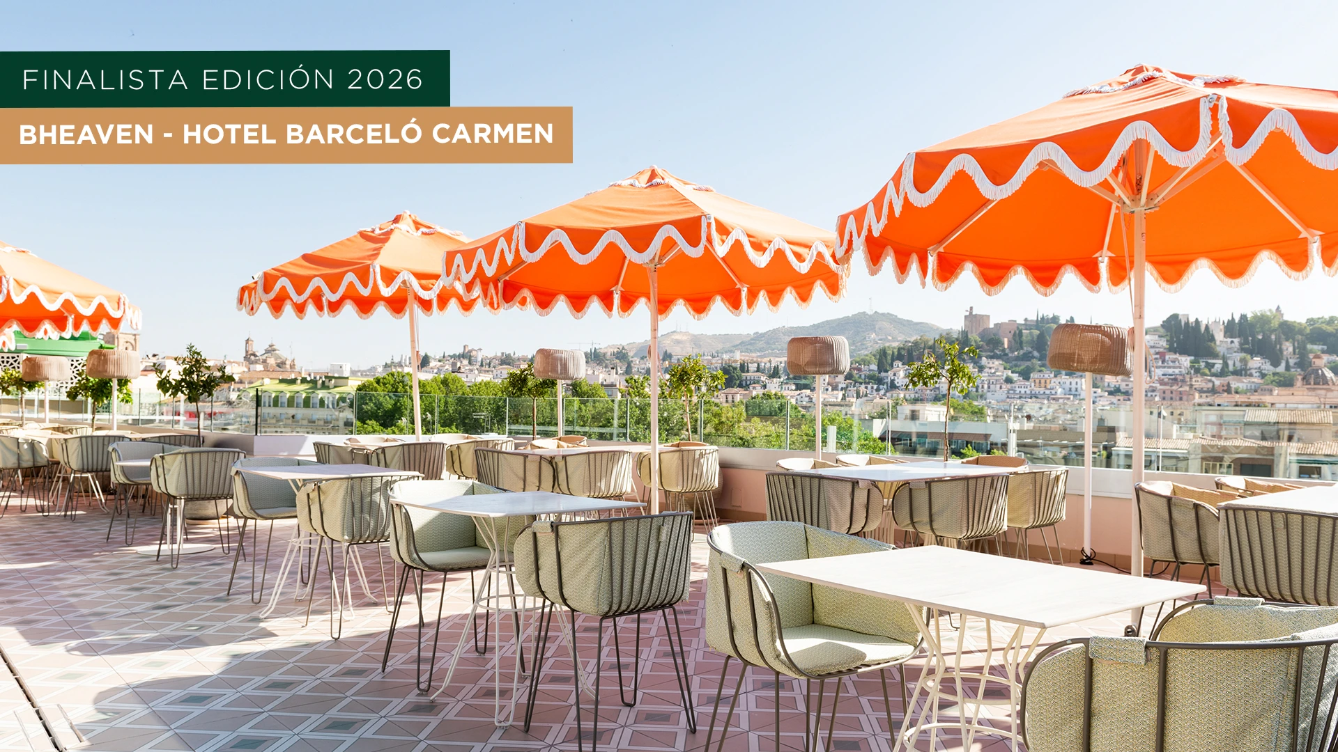 BHeaven - Hotel Barceló Carmen Granada - Finalista edición 2026