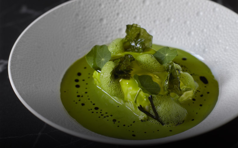 Merluza en salsa verde a la creatividad - Jesús Sánchez